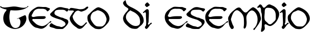 Image preview of font JMH Moreneta