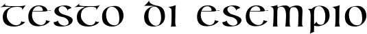 Image preview of font Kells SD