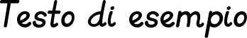 Image preview of font KG Primary Italics