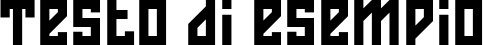 Image preview of font Konstruktor