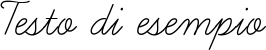 Image preview of font Learning Curve