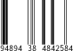 Image preview of font Libre Barcode EAN13 Text