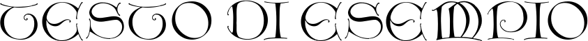 Image preview of font LightUnciale