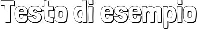 Image preview of font Londrina Shadow