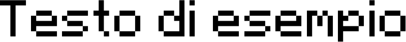 Image preview of font Minecraft Standard