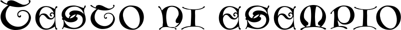 Image preview of font MissalUncialeBricks