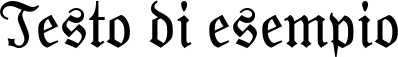 Image preview of font Moderne Fraktur