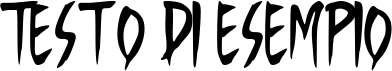 Image preview of font Monday