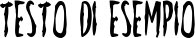 Image preview of font Nevermore