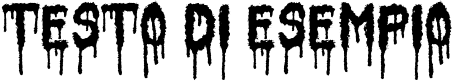 Image preview of font Nightmare Story