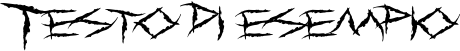 Image preview of font Primal Dream