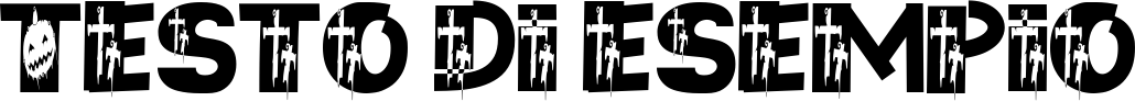 Image preview of font Pumpkin Scream