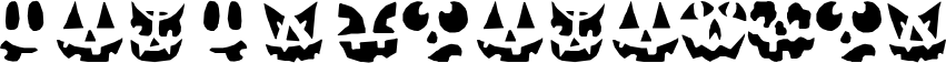 Image preview of font Punkinhead