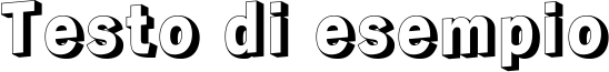 Image preview of font Rampart One