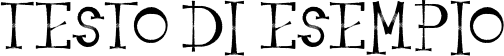 Image preview of font Resquro Halloween