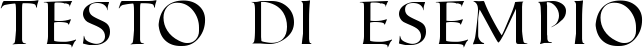 Image preview of font Roman SD