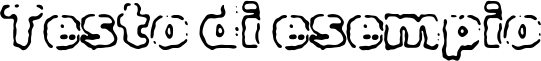 Image preview of font Rubik Burned