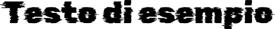 Image preview of font Rubik Glitch