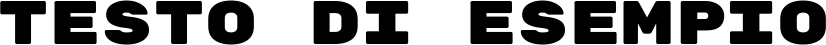 Image preview of font Rubik Mono One