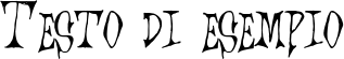 Image preview of font Scrawlings