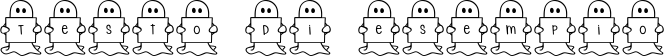 Image preview of font Spooky*Ghost*Letters