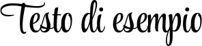 Image preview of font Style Script