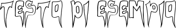 Image preview of font VARIZEZ