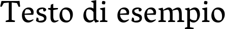 Image preview of font Vesper Libre
