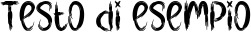 Image preview of font Wendigo