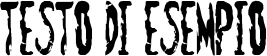 Image preview of font Zombie Shooting